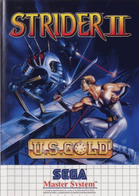 Strider II PAL Sega Master System PAL box art